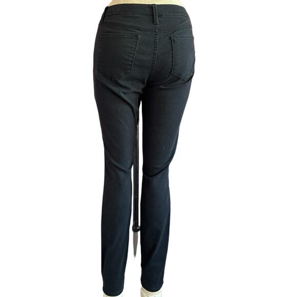 Womens Jegging Size 5 Black High Rise Soft Goth Business Casual Everyday Wear - Picture 4 of 6